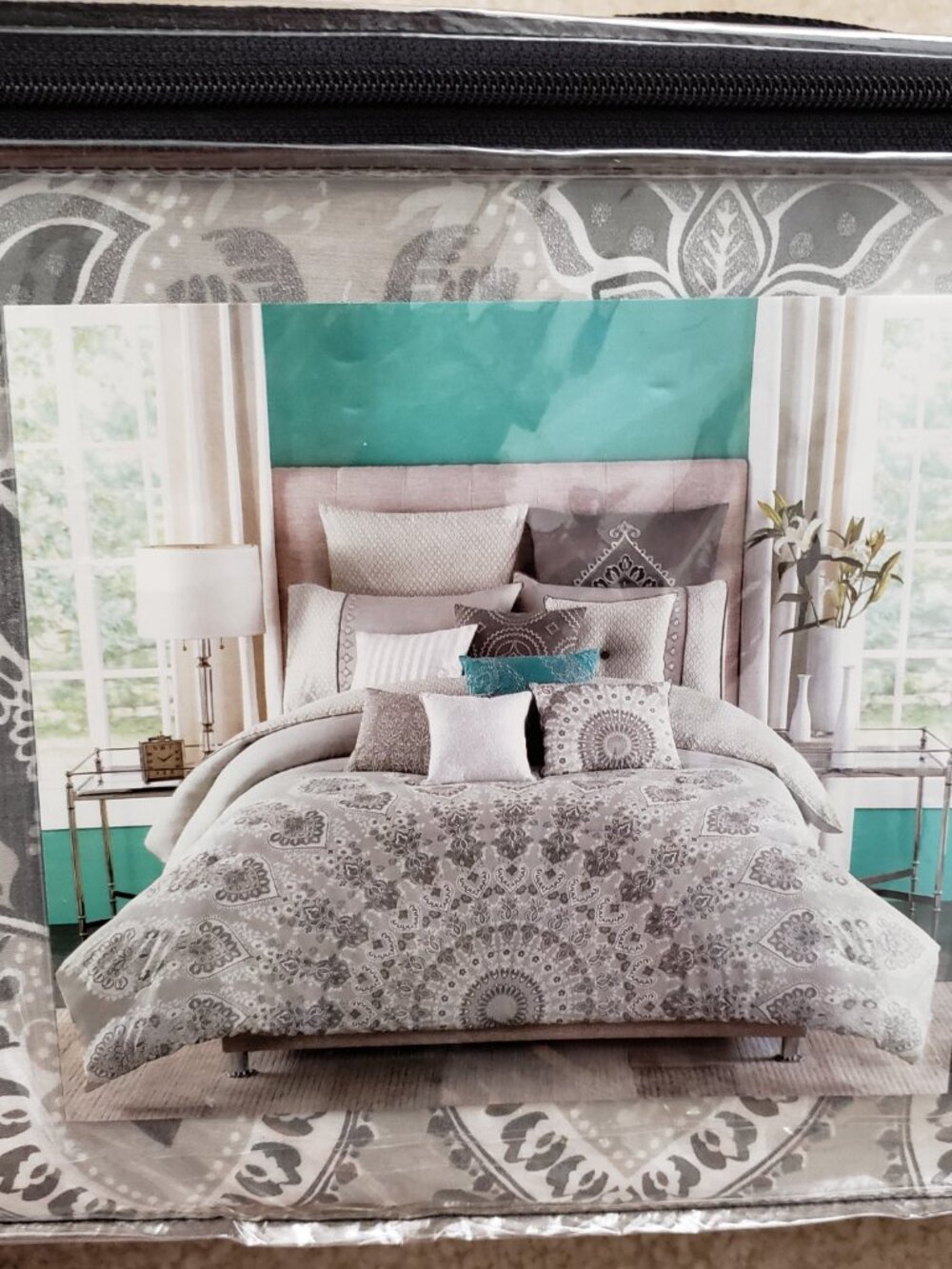 NEW Max Studio Shalia Full / Queen duvet and shams bedding set boho home